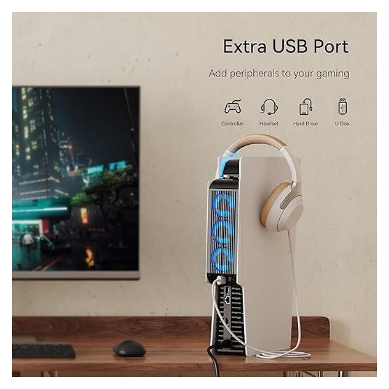 PS5 jahutusventilaator Kiwi Home PK07