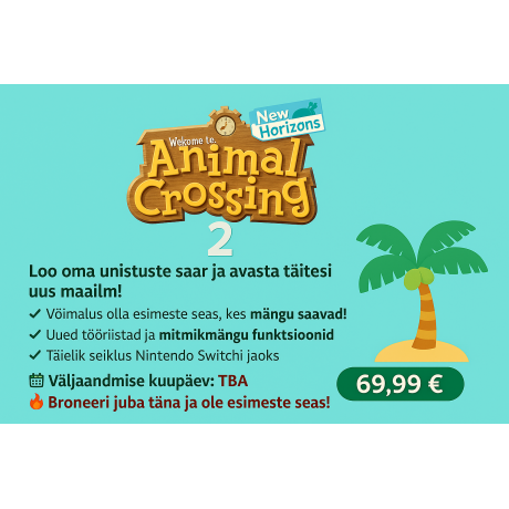 Animal Crossing: New Horizons 2 (Eeltellitav)