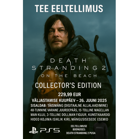 Death Stranding 2: On The Beach (Eeltellitav) Ps5 Collector's edition