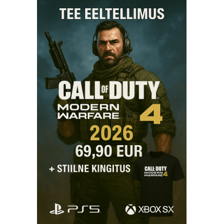 Call of Duty: Modern Warfare IV (Eeltellitav) Ps5 