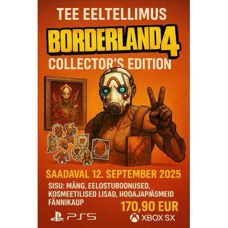 Borderlands 4 (Eeltellitav) PS5 Collector's edition